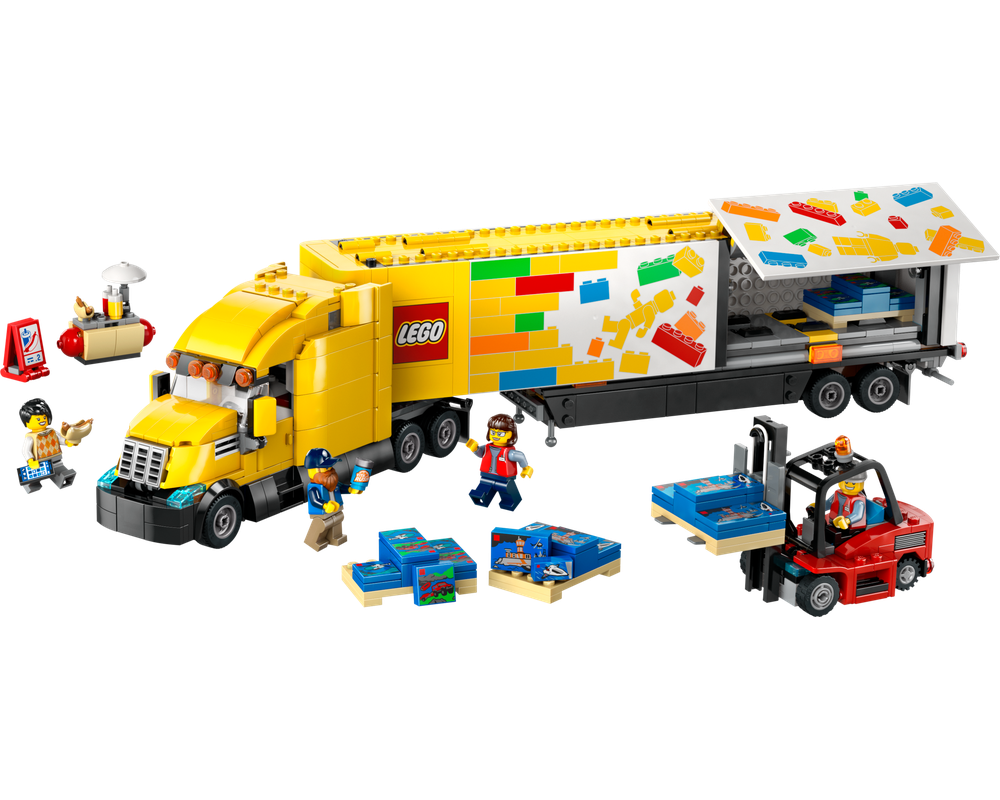 Gele Vrachtwagen